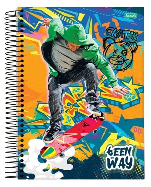 CADERNO C.D. 10X1 TEEN WAY 